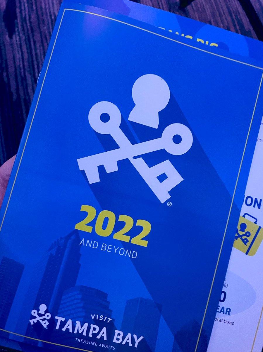 Terriedc1's tweet photo. The @CityofTampa is the place to be! Congrats to @VisitTampaBay on a successful ‘21. Looks like 2022 is going to be even brighter. ☀️🌴😎 #proudtocalltampahome #visittampabay #waytogo https://t.co/l6b6bcc5Vs