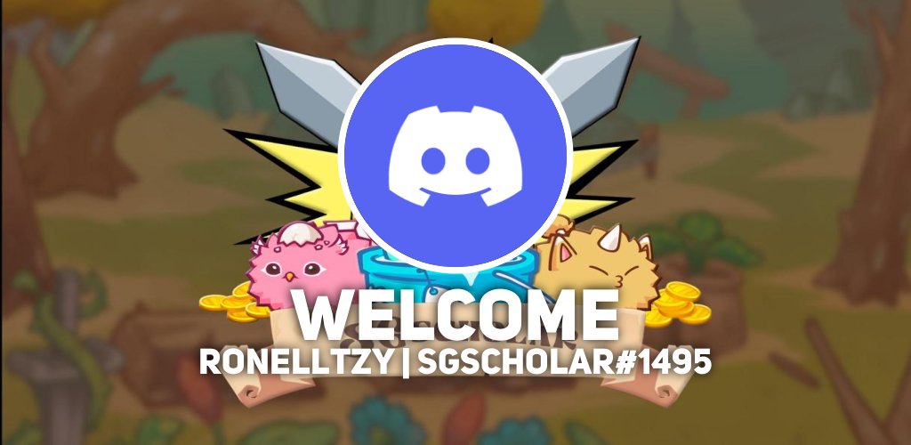 axie_sg's tweet photo. WELCOME TO SGSCHOLAR RONELLTZY🥳 🎉

For more scholarship spots, please 
follow our SocMed accounts:

♪ Tiktok: https://t.co/VhlLoxphBo
YoutubeChannel:https://t.co/FcEShJw8Eo
#SGScholar #Axiescholar #AxieInfinity #axieinfinityscholarship #AXIE #SGSCHOLAR https://t.co/q7FGEqP4wf