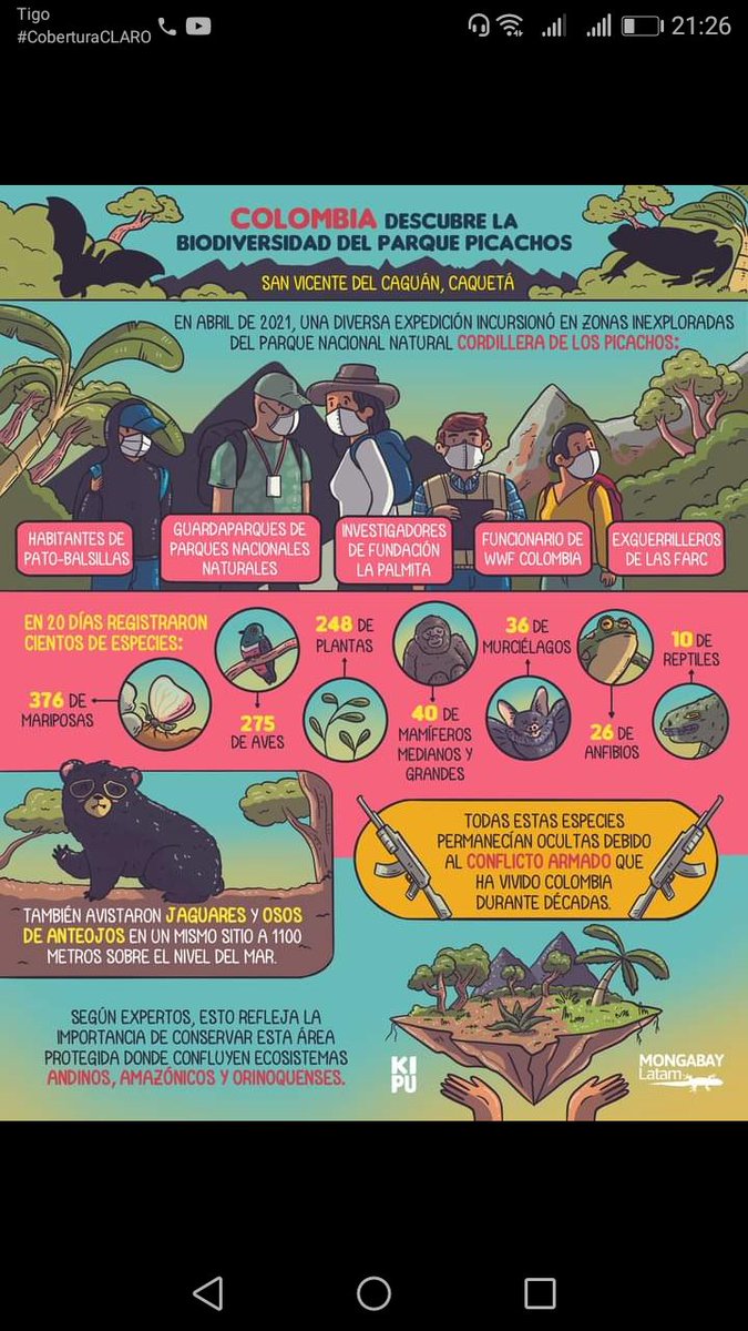 dcarantón (@diegocaranton) on Twitter photo Una gran expedición con un equipo conformado por participantes de la comunidad del Pato, excombatientes, el equipo de PNN Los Picachos, <a href="/WWFColombia/">WWF Colombia</a> <a href="/LaPalmita_Ci/">La Palmita Ci</a> <a href="/remandoporlapaz/">Remando por la PAZ</a> Una gran expedición con un equipo conformado por participantes de la comunidad del Pato, excombatientes, el equipo de PNN Los Picachos, <a href="/WWFColombia/">WWF Colombia</a> <a href="/LaPalmita_Ci/">La Palmita Ci</a> <a href="/remandoporlapaz/">Remando por la PAZ</a>