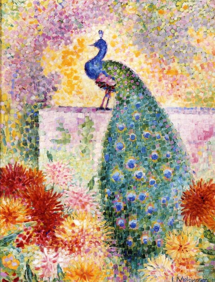 RT @artistmetzinger: A Peacock, 1906 #jeanmetzinger #metzinger https://t.co/lVGlL9iwcI