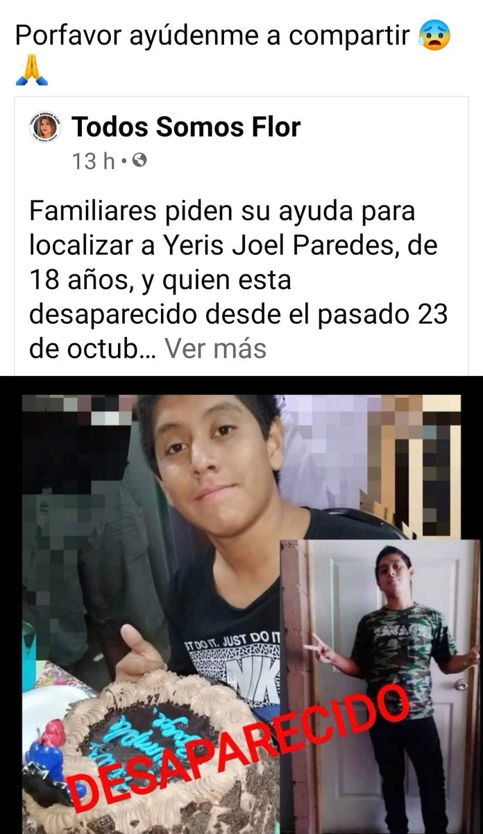 anyfries's tweet photo. Por favor compartir lo vieron la ultima vez en Santa Tecla https://t.co/axBltJvoW9