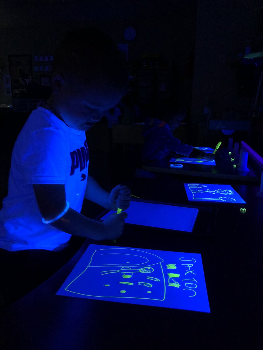 AhlquistKathy's tweet photo. @EJSMSchool Students were glowing!#glowparty https://t.co/lVd9iOewkL