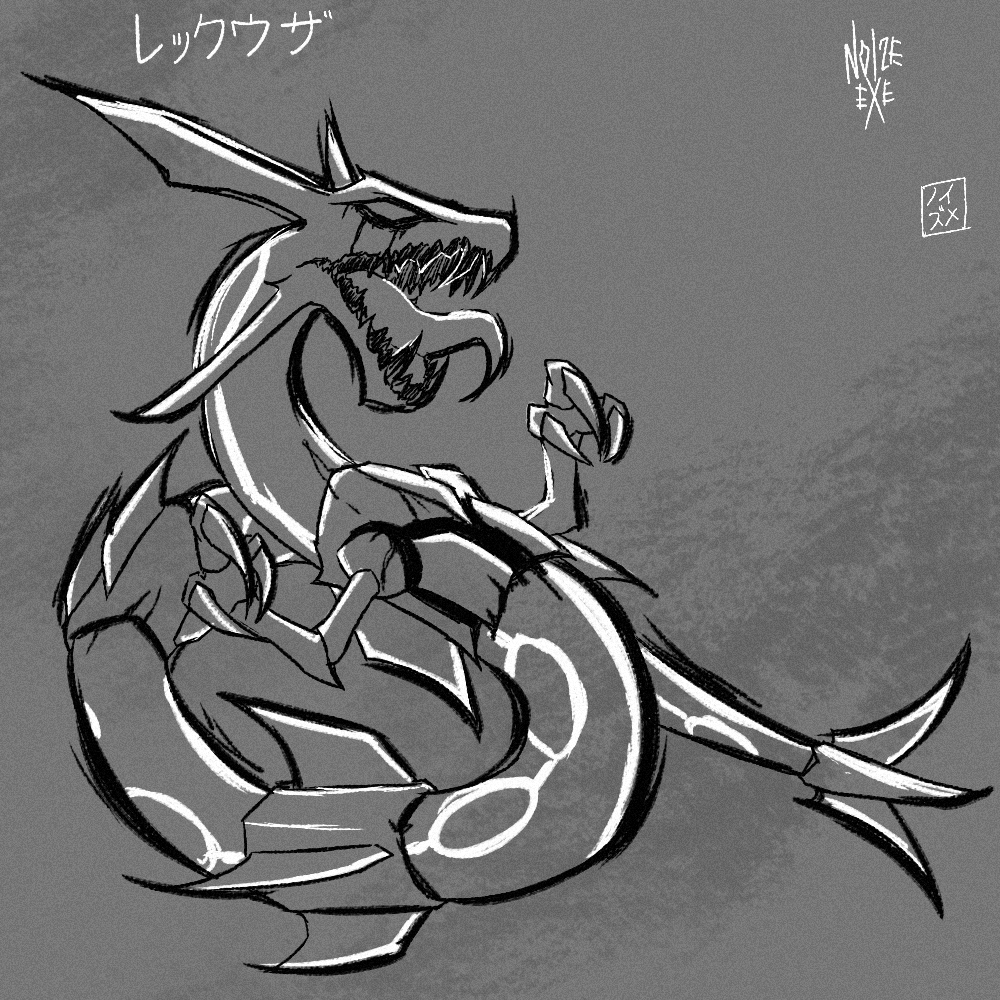 Rayquaza Pokemon. How to Draw Rayquaza pokemon, Shiny Rayquaza 