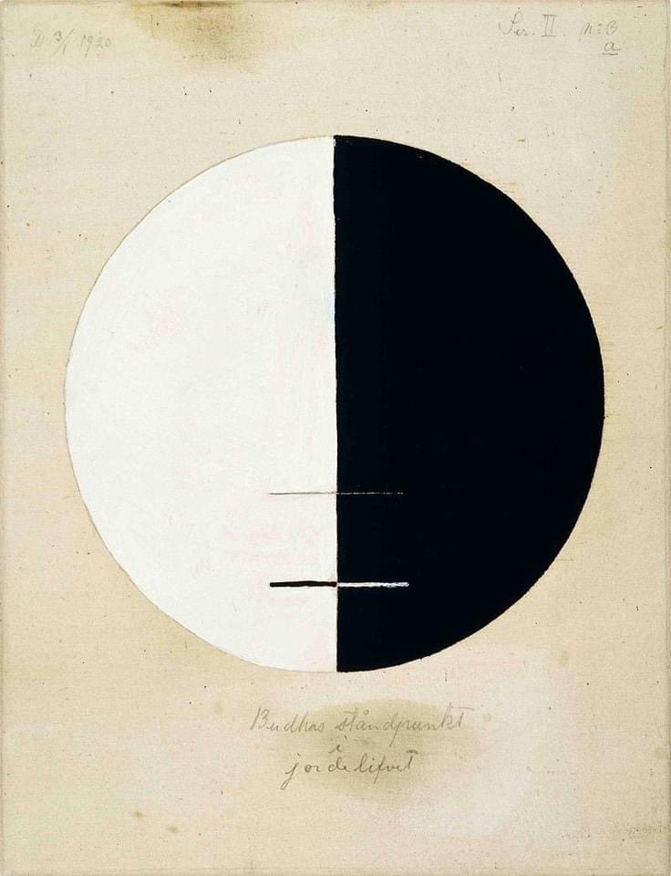 djp1974's tweet photo. In honour of visionary artist #HilmaafKlint #BOTD (1862-1944) https://t.co/kj35TRXZ29