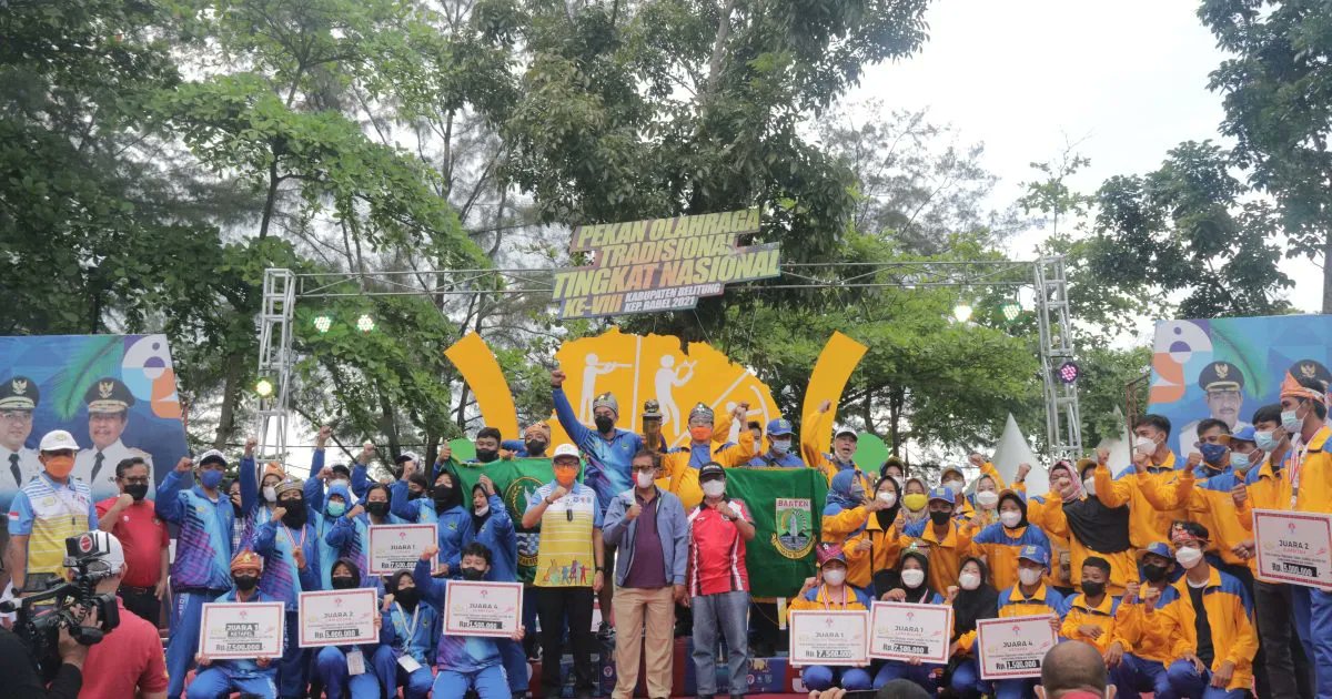 Belitung Sukses Selenggarakan Potradnas, Jabar dan Banten Juara Umum Bersama - s.id/IaJhW