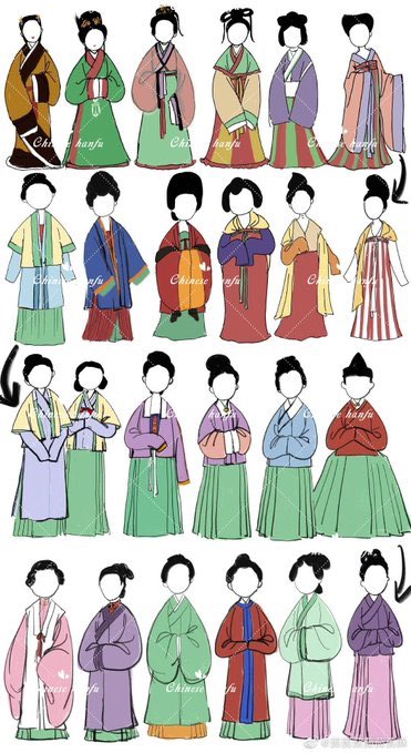 UfgxikdXev8iK6T's tweet photo. @chiyochiyo_syr 中国传统服装是汉服（hanfu）每个朝代都不一样，希望多了解 https://t.co/Ov4hEWCK2v