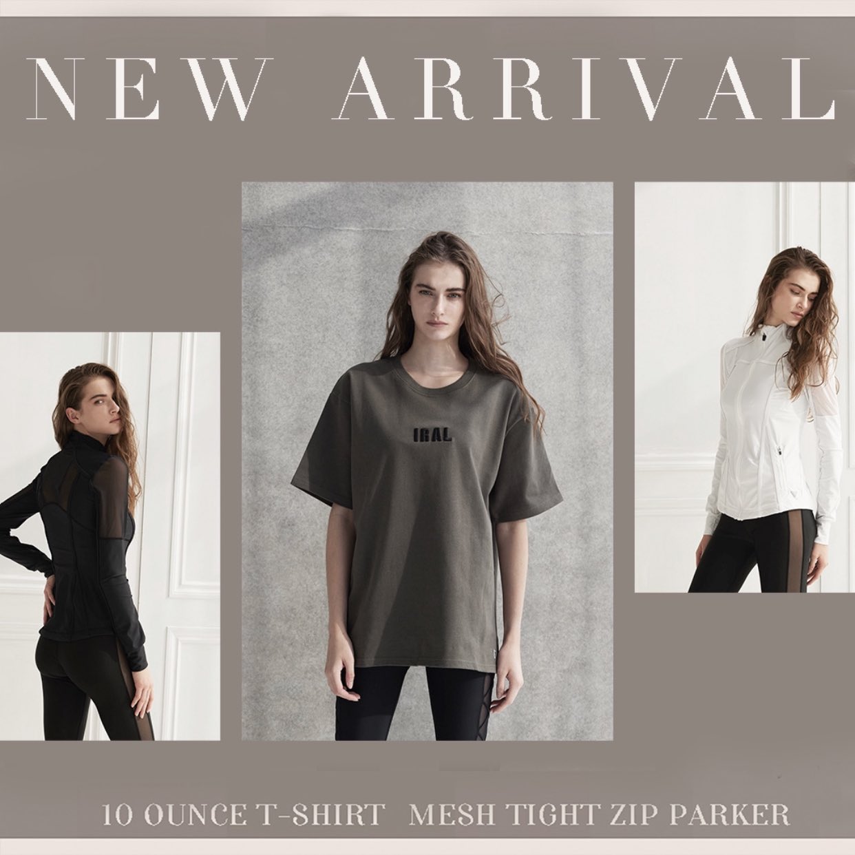 IRAL_FIT MESH TIGHT ZIP PARKER 𝐈 𝐑 𝐀 𝐋 (@iral_fit) / X