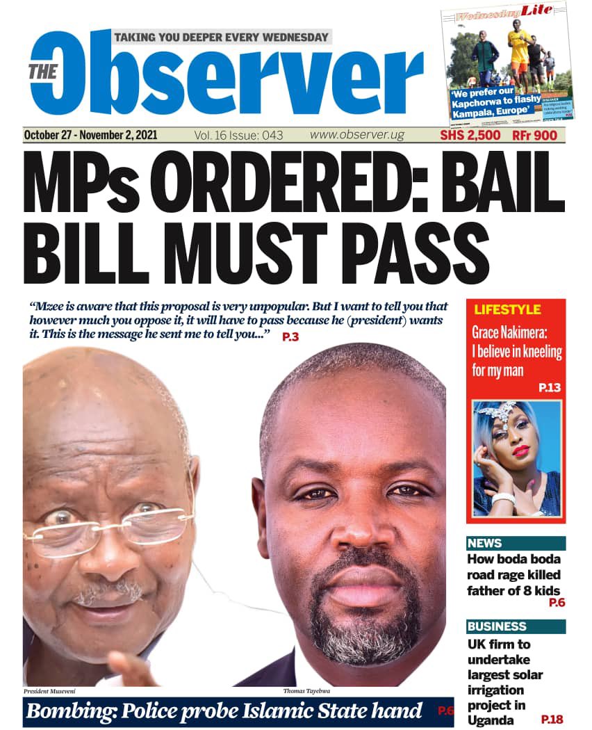 AbdulKim01's tweet photo. Uganda front pages
Brought you by @feetbitstore “for quality and affordable Vanz” https://t.co/mM5LDTWECB