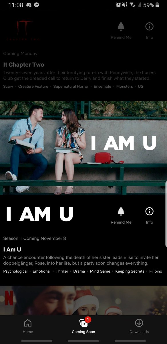 justbarretto's tweet photo. I AM U will be available on Netflix starting November 8 ♡ https://t.co/8nPJOKsYO7