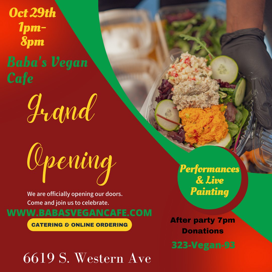 babascafe's tweet photo. Grand Opening Oct 29th - https://t.co/13L6OCgFxd https://t.co/dJbCRHPScL