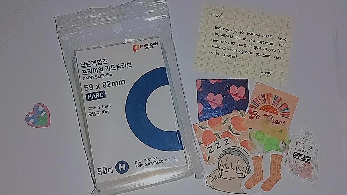 kdyeecart's tweet photo. ﹏ ➱ #yeemails ⨾ 💌: @cypherftjimin ♡︎

the pcg arrived safely! superr secured ng pagkaka-pack 👈🏻 tysm po!! also thanks for the cute freebies ajsjksks 😫💞#mailfromrae https://t.co/6em5fRwhmZ