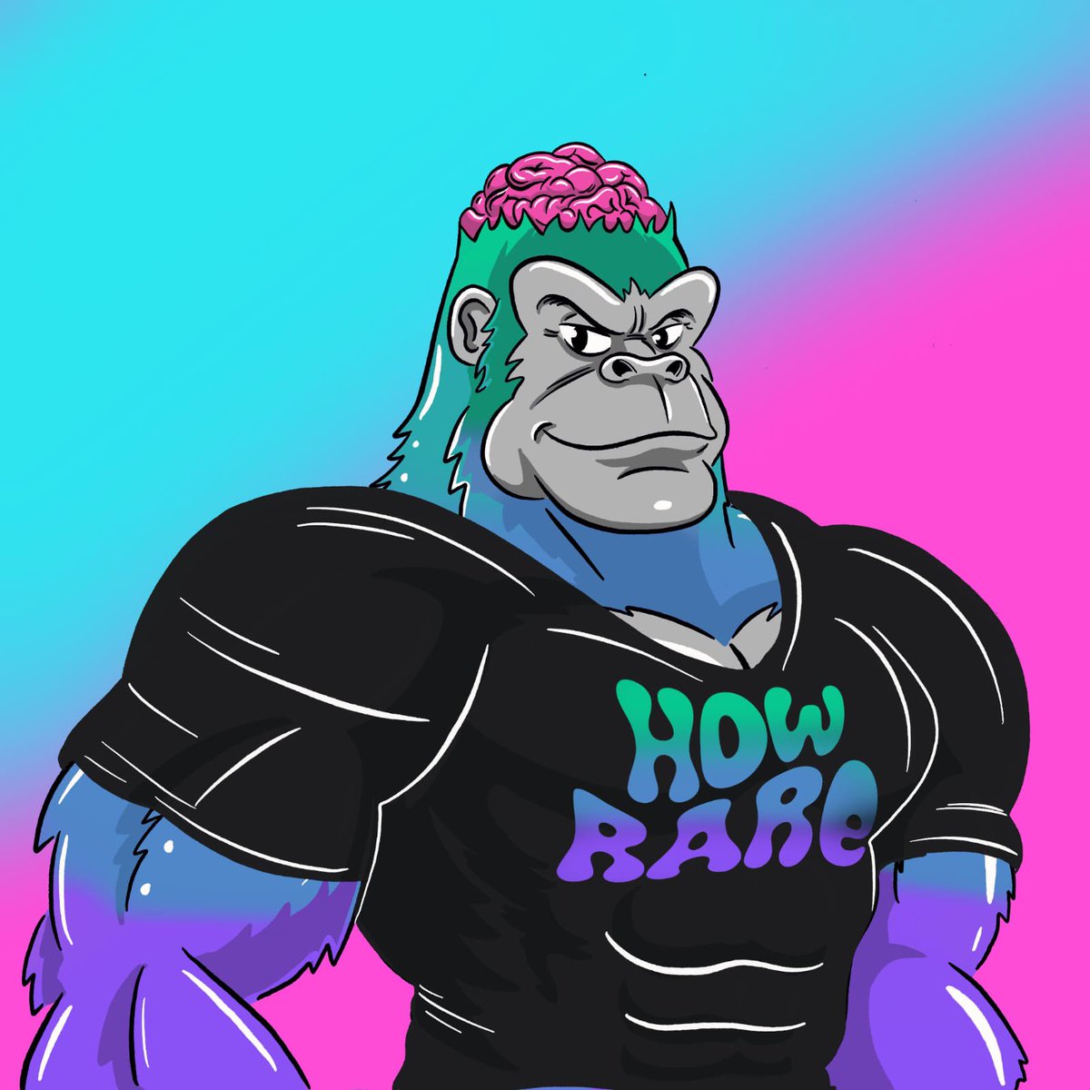 GorillaeDAO's tweet photo. 🎉🎁@GorillaeNFT #NFTGiveaway🎁🎉

4,444 uniquely illustrated gorillaes from the future, saving Earth🦍

1️⃣Follow @GorillaeNFT &amp; @DeFiHoodNFT 
2️⃣RT + ♥️
3️⃣Tag friends 

👀 @SOLBigBrain 

💎 Winner announced after mint!

#NFTGiveaways #NFT #NFTCommunity #NFTCollectibles #Solana https://t.co/Mv8iz1Iam3