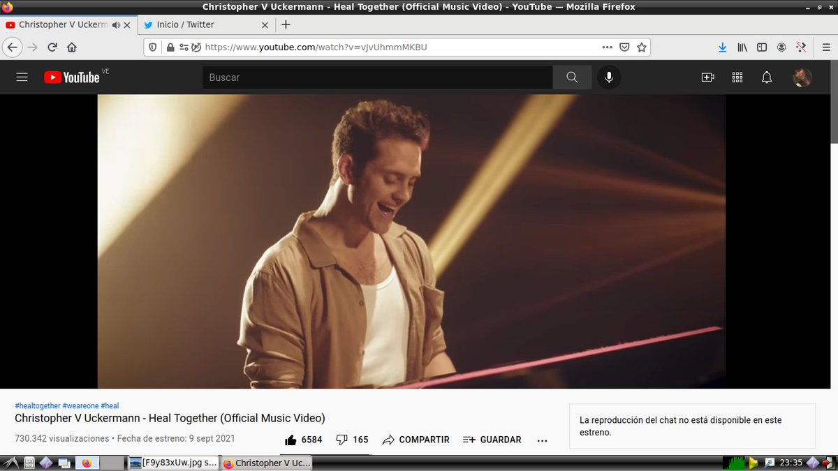 AleMiliUck86's tweet photo. Esta belleza de arte, ya tiene 700M views y puede llegar a más reproduciendo a mas no poder el himno al amor #HealTogether #HTMusicVideo de mi Chris hermoso😍✨👏👏🥳🥳🎶🎹📽️https://t.co/MCiLNAlB5Q https://t.co/NNtVSRtIy8