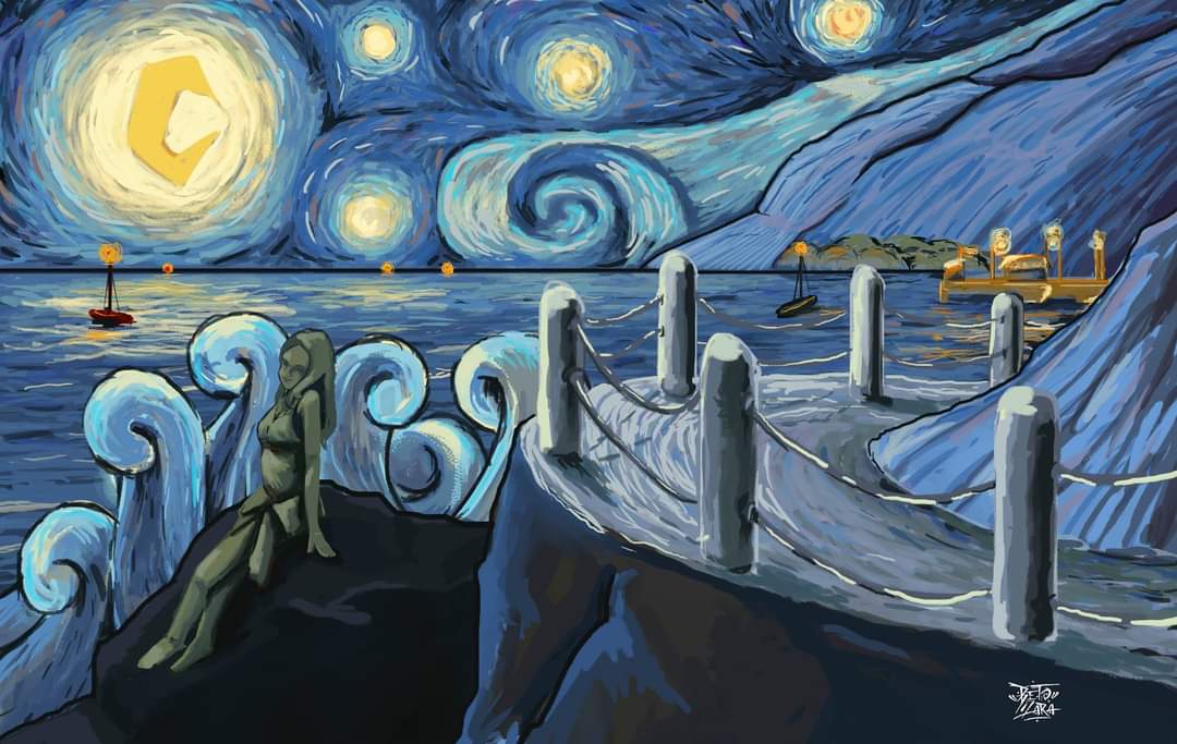 Thisiszihua's tweet photo. ¡Hay talento y si se está apoyando!
🖼 Beto Lara Ilustra
Paseo del Pescador estilo Vicent Van Gogh
Ixtapa Zihuatanejo
#ixtapalounge #ixtapadrísimo #ixtapabeach
#ixtapaisland #ixtapazo
#ixtapaguerrero #ixtapanzihuatanejo #ixtapalocos #ixtaparanch #viveixtapa https://t.co/PWZMXYEnFU