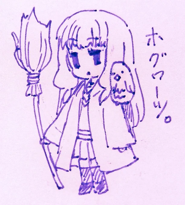 学院生徒の定番地味ハロウィン 