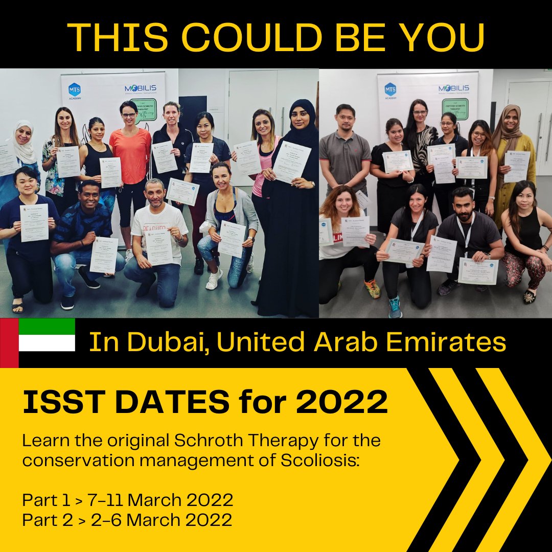 mts_dubai's tweet photo. The Schroth Method by ISST is the original and the most recognized conservative evidence-based approach for scoliosis management.
#scoliosis #schroth #mydubai #nurturingandinspiringyou #spine #3dimensional #physicaltherapy #physio #idopathic #cobbangle #unitedarabemirates https://t.co/LtnQmRy6Qd
