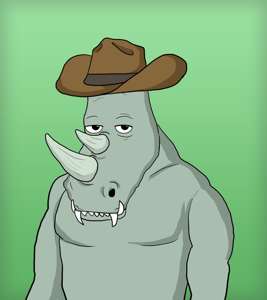 RhinoGenNFT's tweet photo. Although unsuccessful with his previous project, Rhino Tinder, Dave is still determined this year will be his shot at love. 

In the days since revealing the females, Dave has spent his time by studying their movements. He estimates to have a detailed report in the next 3 days… https://t.co/z2mbLZ4FsZ