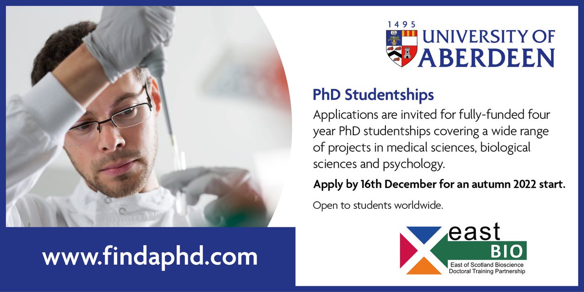 EASTBIO PhD studentship in the lab of Dr James Hislop in collaboration with Professor Gopal Sapkota in Dundee. ‘Manipulation of GPCR trafficking by inductively interaction’