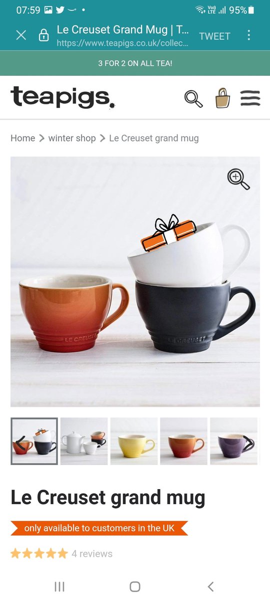 #teapigsfreeteaday <a href="/teapigs/">teapigs</a> 
5 found, 10 to go