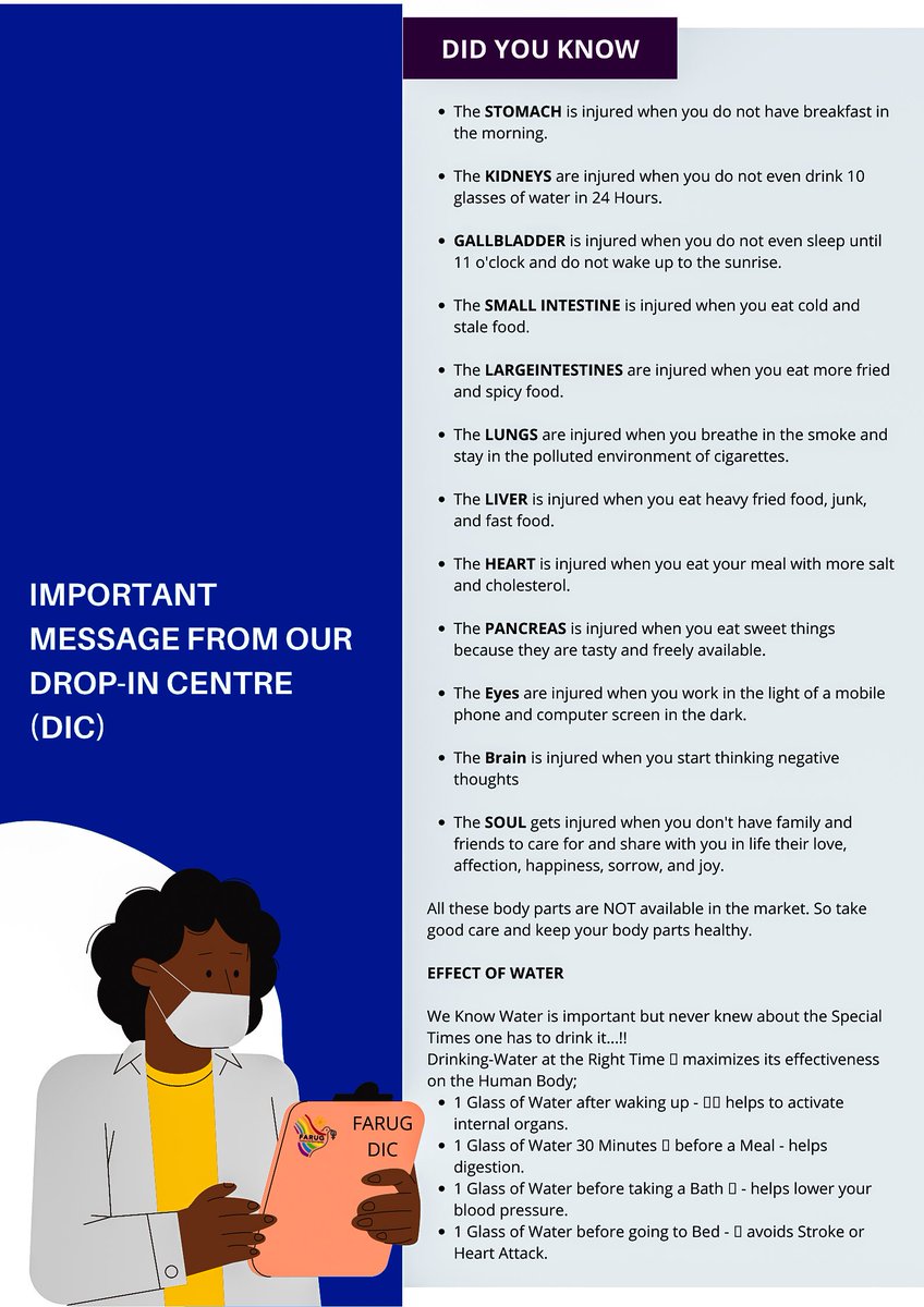 Far_Uganda's tweet photo. 𝐃𝐢𝐝 𝐲𝐨𝐮 𝐤𝐧𝐨𝐰...

You can follow these guidelines.

#washyourhands
#SanitizeAlways
#wearamask
#socialdistanceplease
#stayhomestaysafestayhealthy❣️🙏 https://t.co/HURXPXcrf1