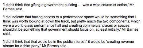 LordFauntelroy's tweet photo. Couldn't this statement by Gary Barnes at #ICAC today apply equally to the the "gifting" of the newly renovated Scone TAFE campus to Racing NSW for less than it cost 25 years ago (a Nationals held seat) #nswpol
#StopTAFECuts #FundTAFE #RebuildWithTAFE https://t.co/esspQUo9gf