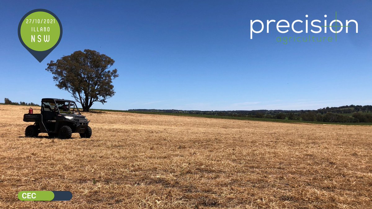 AgPrecision's tweet photo. WHERE ARE WE TODAY?

27.10.2021 CEC in Illabo NSW

#precisionagriculture #weknowsoil #topsoiltesting #subsoiltesting #soil #soilscience #cropping #pasture #horticulture #viticulture #carbonbaselining #acidicsoils #Phosphorus #potassium #analytes #sodicity #VRgypsum #VRlime #CEC https://t.co/8mtD3asAaM