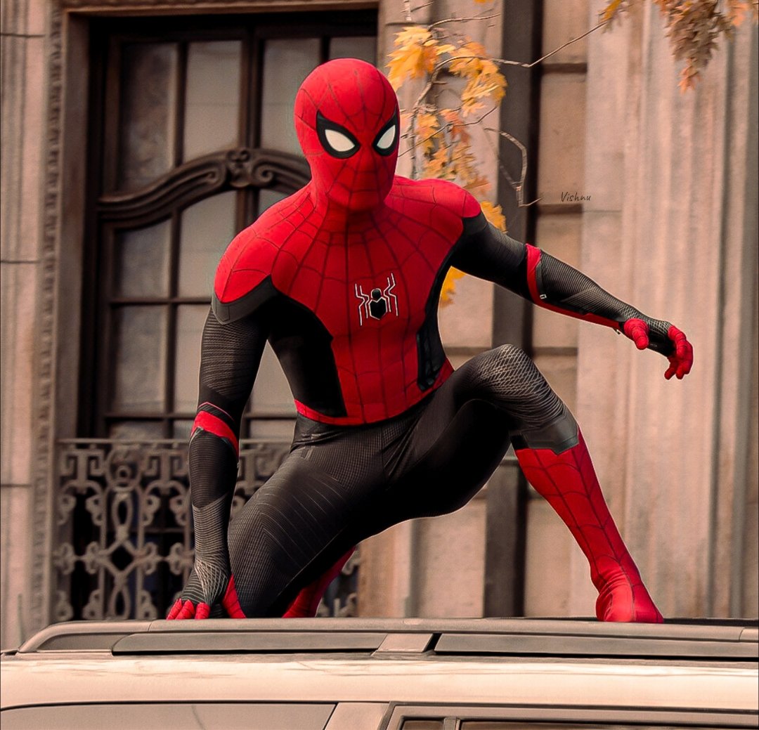 Vishnu__1's tweet photo. Spiderman!!  ⚡️@TomHolland1996
#SpiderManNowWayHome
#SpiderMan #Marvel #MarvelsSpiderMan #TomHolland @Vishnu__1 https://t.co/BudXhpI3Y9