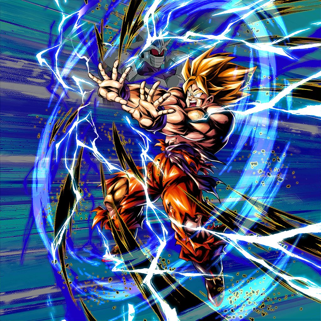 SchoolBoyzYT's tweet photo. Crazy how Legends constantly pops off with these SSJ Goku art https://t.co/lMqbUiuUQv