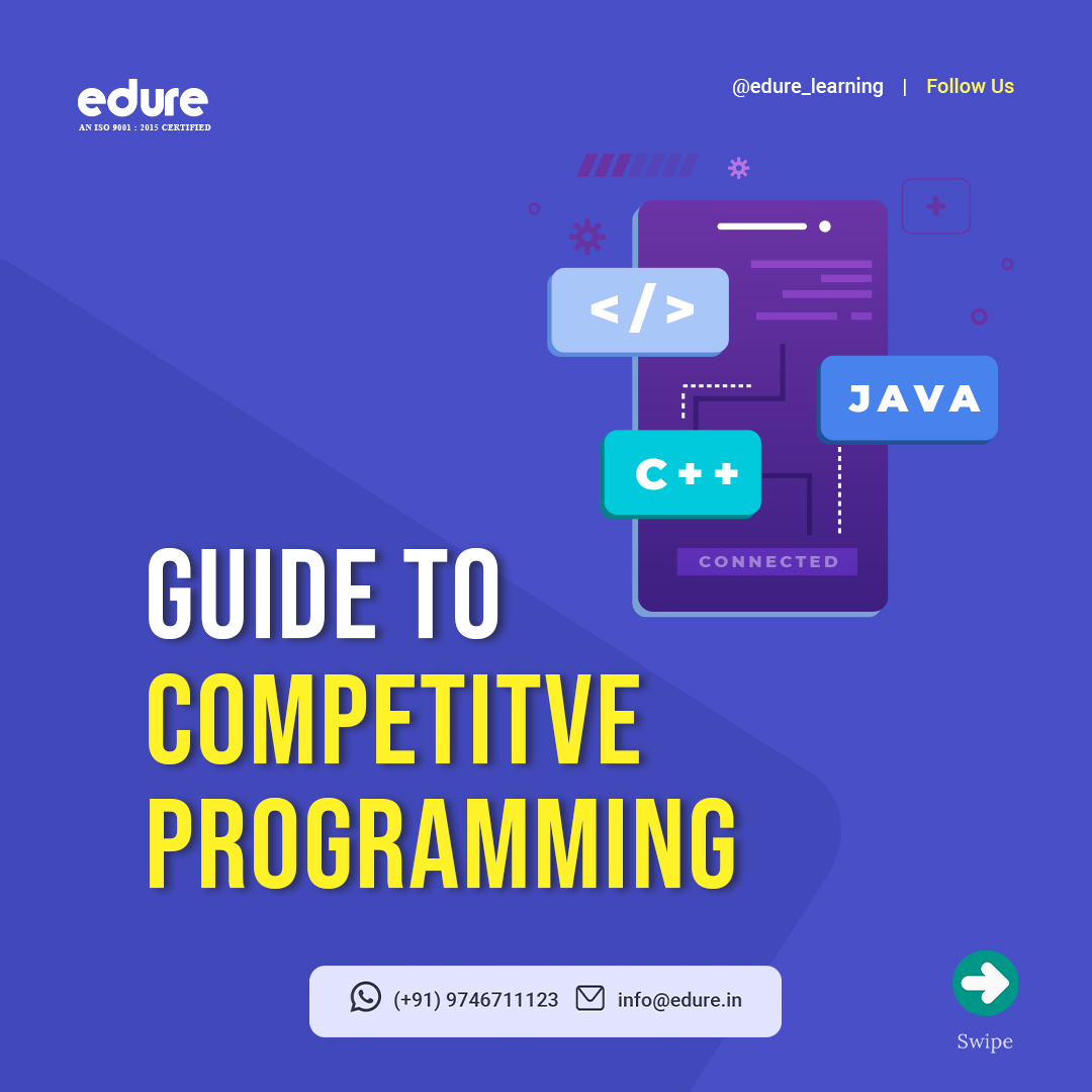 edurelearning's tweet photo. Guide to competitive #programming

 #programmingtips #programmersday  #programmingtutorial #coding #learncoding #programmingtutorials #codingchallenge #learnprogramming #developer #competitiveprogramming #hackathon #hackathon2021 #codechef #hackerrank #learnprogrammingtogether https://t.co/ryn8UNnYZl