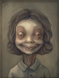 npc_daily's tweet photo. > Wassup back at it again--
>Today's spooky NPC of the day is The Teacher from The Little Nightmares!!

> CW: body horror https://t.co/fSTQdp8N0U