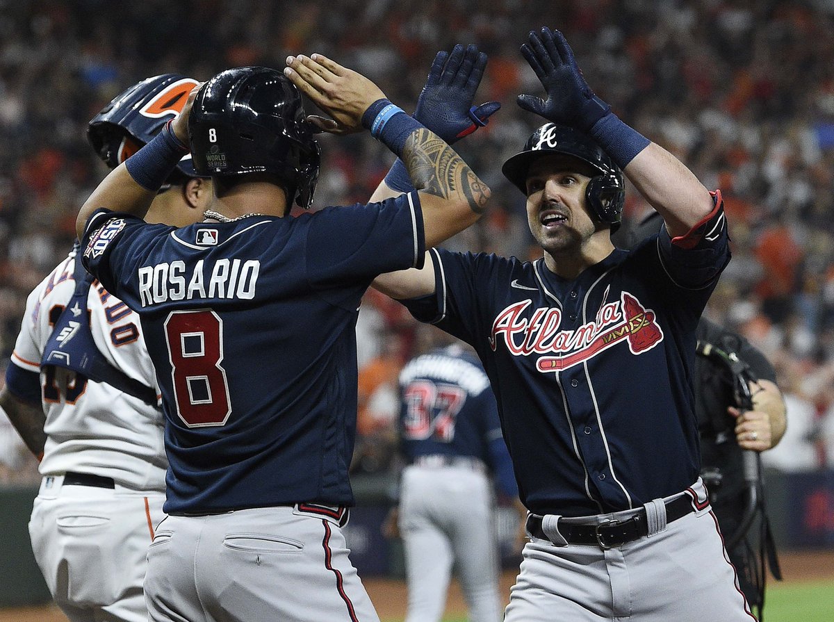 barstoolsports's tweet photo. The Braves Went Into Houston and Silenced Minute Maid Park to Take a 1-0 World Series Lead https://t.co/rZJhXUaWQS https://t.co/YZ1popyXAg