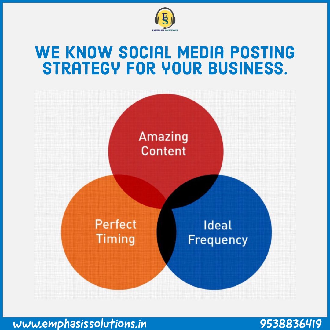 EmphasisSoluti1's tweet photo. It takes a lot more than just knowing the social platforms to run successful social media campaigns. Emphasis Solutions implements genuine marketing strategy and skills to run successful SMM campaigns and make the most out of the Social Media Platforms. Contact us for more info. https://t.co/un8O2td0Ni