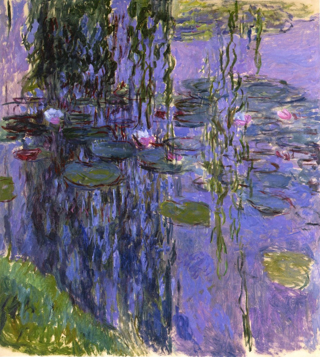Arteymas_'s tweet photo. Nenúfares, 1919, Jean Claude Monet https://t.co/bO1NOecW0J