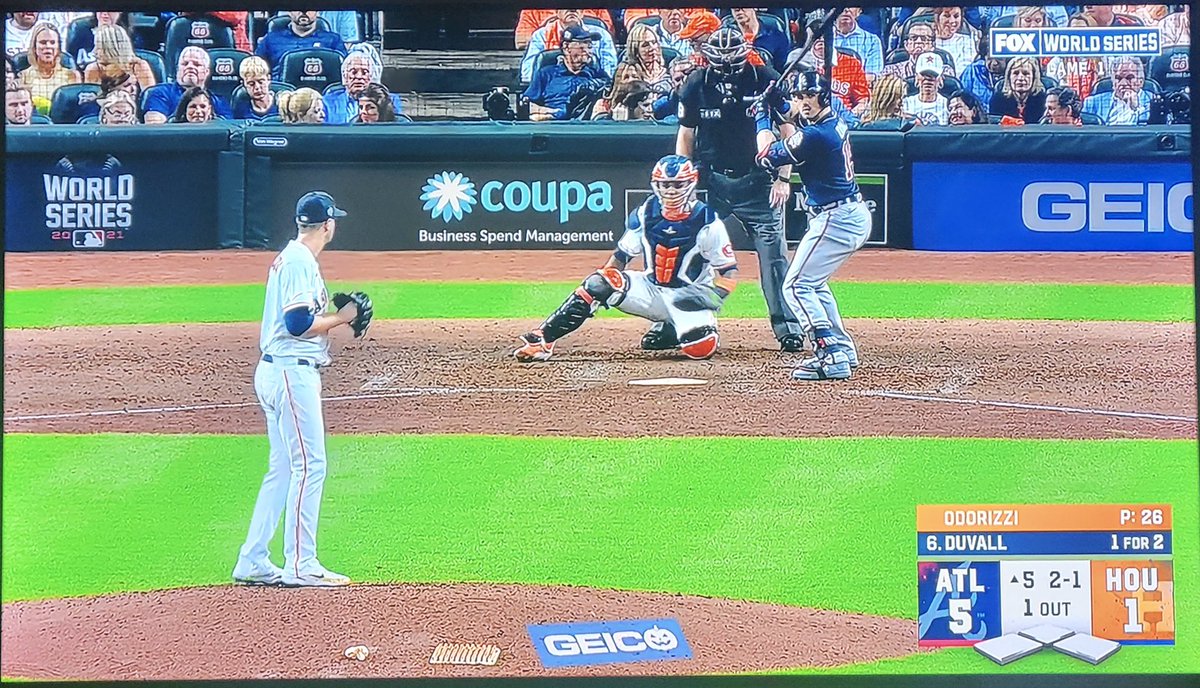 Coupa's tweet photo. Beyond excited to see Coupa represent at the World Series! #BSM #CoupaProud #WorldSeries2021 https://t.co/9pdnzjgKib