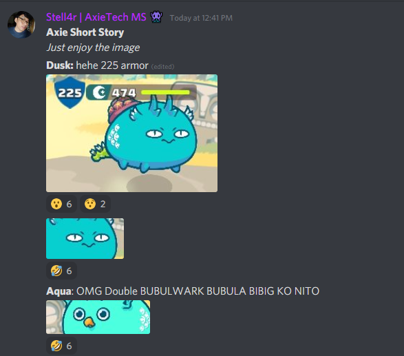 HeyStell4r's tweet photo. @AxieInfinityShorts Clips 🖼️
ctto  @anawatson222 😂

-----------
Click the image for maximum experience
Language: Tagalog https://t.co/0adtIkNJ7W