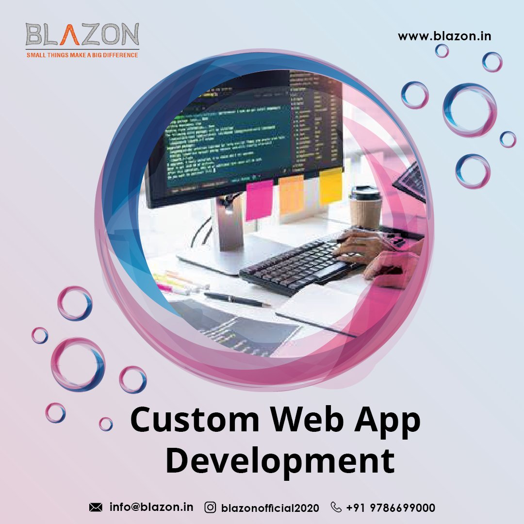 BlazonAppDevCbe's tweet image. Highly performing and Scalable custom web application for all industries.
Get a free consultation today! +91 98433 99000,
#webappdevelopment #webappdevelopmentcompany #webappdevelopmentservice #backend #customwebapp #customwebappdevelopment #software #uidesign #business