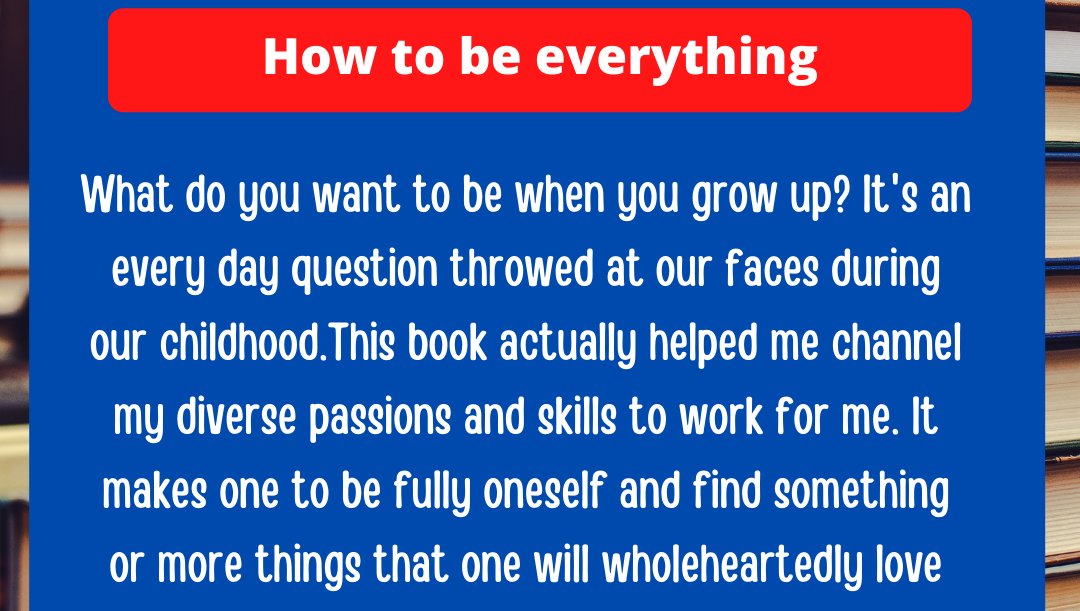 Newtoro1's tweet photo. What do @newtoro_books readers say about our books?
Please see some of our book reviews.
Book: #Howtobeeverything
----
#read #reader #bookstagram #instabook #booklover #reading #bookworm #bookaholic #bookaddict #bookreviews #booksofig #bookblog #bookblogger #bookclub https://t.co/TFFObpe4zD