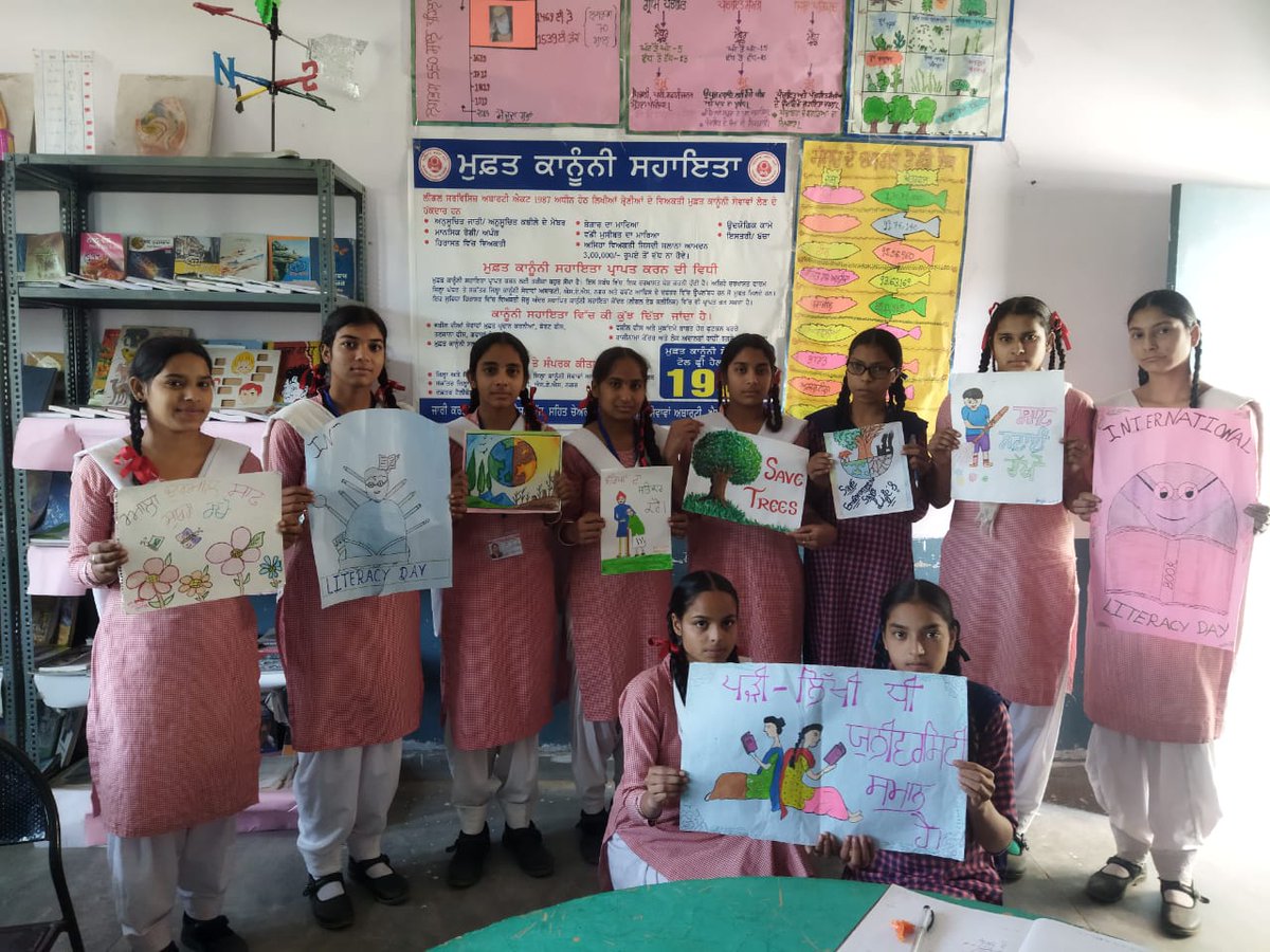 MohaliDlsa's tweet photo. PAN INDIA AWARENESS &amp; OUTREACH PROGRAMME:
Legal awareness seminars conducted in different Govt. Schools of SAS Nagar GHS, Tasimbli and GHS, Tanda
on Dated- 26.10.21
@NALSALegalAid 
@LegalAidPunjab https://t.co/locihi43LP