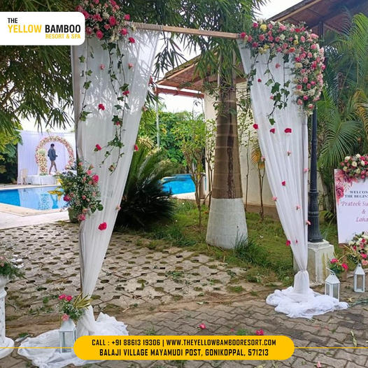 ResortYellow's tweet photo. Delicate moments need to be captured in a special venue. We create the ambience with significant arrangements to make your precious moments celebrate forever. Celebrate your New Beginnings…@The Yellow Bamboo Resort and Spa..
https://t.co/Y00OSyCLjb
#banquethall #wedding #banquet https://t.co/ZtS9rwxo0J