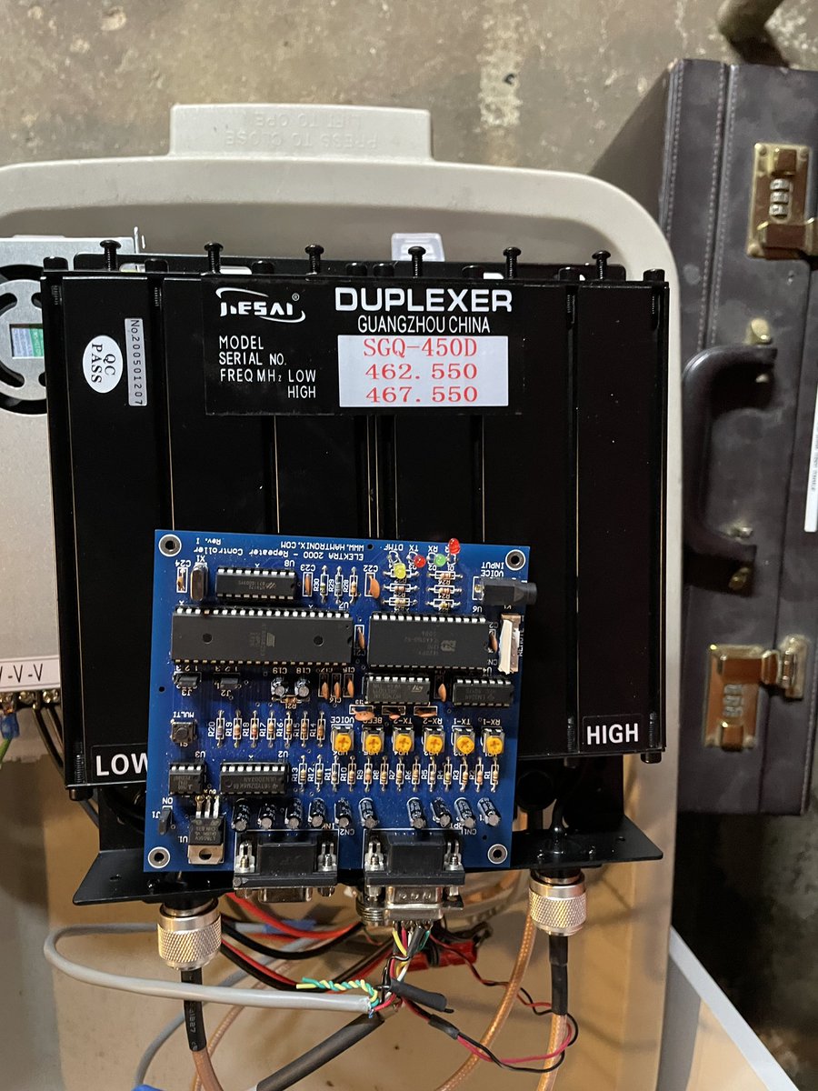 Working on a new project.  GMRS repeater.  WQWS860/R