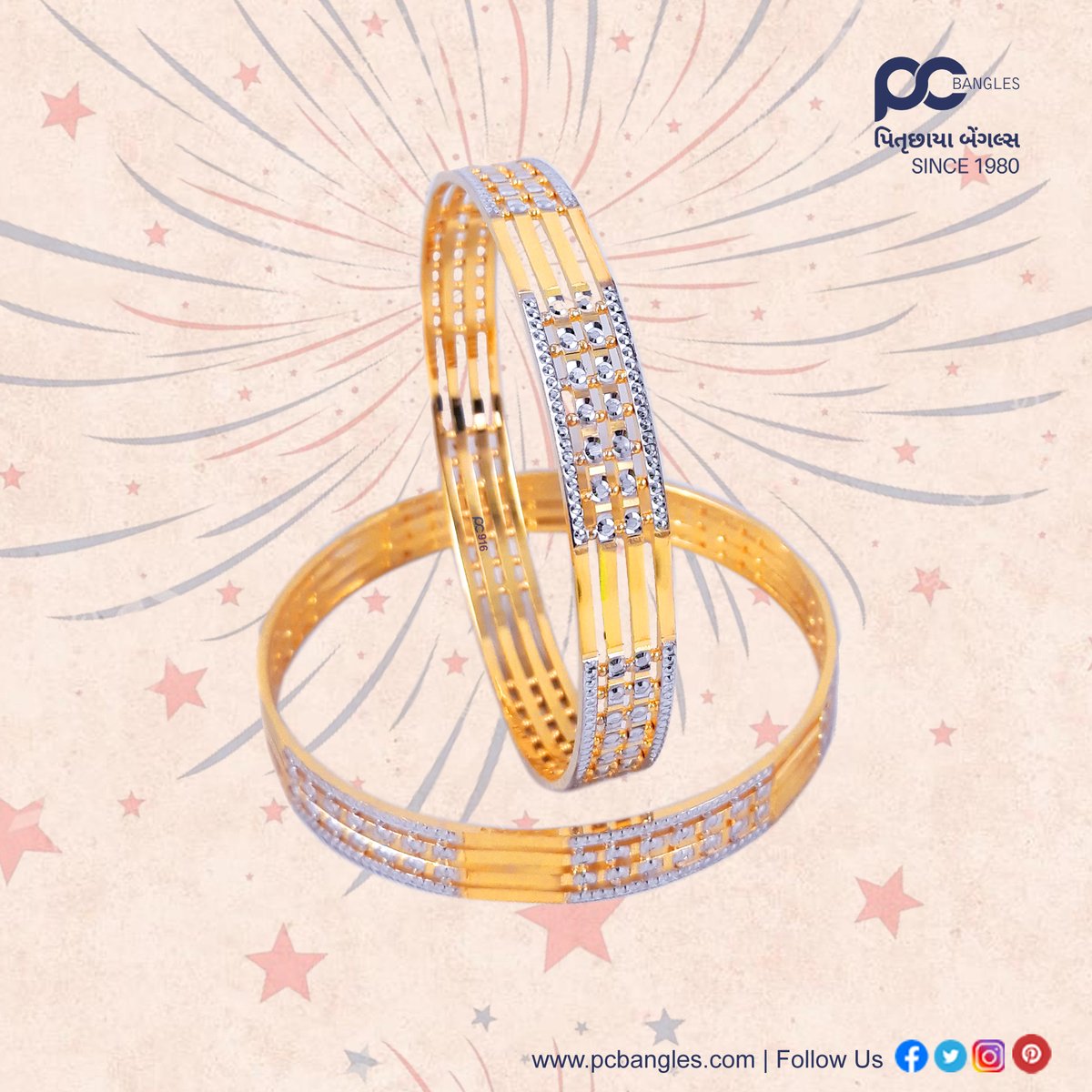pcbangles's tweet photo. #festivevibes #lights #diwalispecial #festivals #newdesign #newcollection2021 #bangleslover #ladiesbracelet #festivaloflights #diwalicelebration #follow #ahmedabad #surat #nadiad #bharuch #happy #gifts #trending #likeforlikes #like #diwaligifting #traditional #diwalicollection https://t.co/09ZJz4zgrM