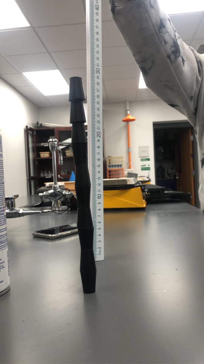 bwright_13's tweet photo. Chemistry students finished up #molympics21 last Friday by building rubber stopper towers and finding how tall a mole of stoppers is (hint: really tall!). We had a great week celebrating #MoleDay2021 and developing our skills performing calculations with moles! #ccbison https://t.co/G1xX9mJiKY