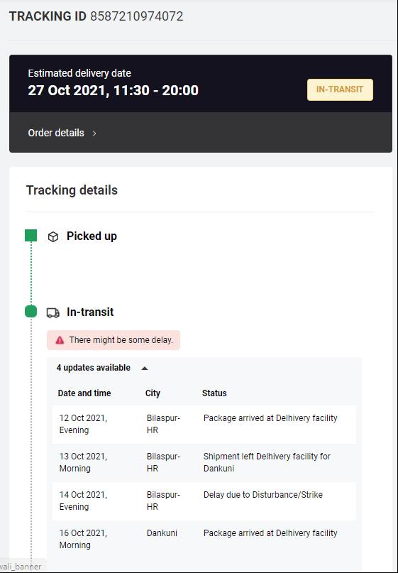 mikejrocha's tweet photo. @delhivery @UniqloIn  daily worry! No chance of receiving this ever... https://t.co/CoN70la8GI https://t.co/TZKqcAHPdj