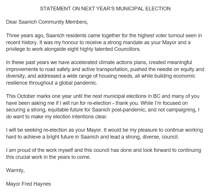 Fred Haynes in Saanich tweet media