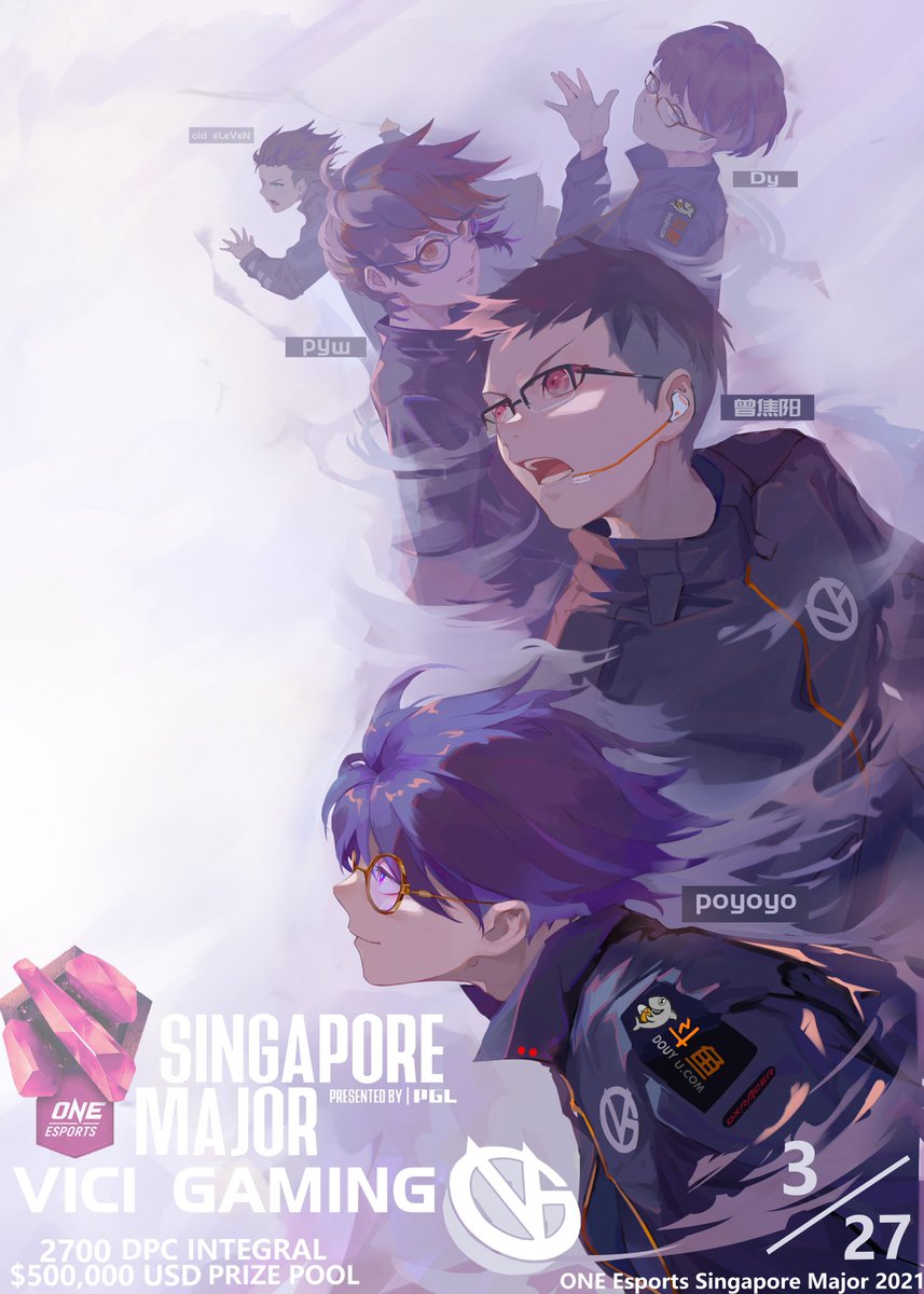 nightvision2021's tweet photo. #dota2 #teamVG
之前画的 #Singaporemajor 海报 https://t.co/cy3hVIzo59