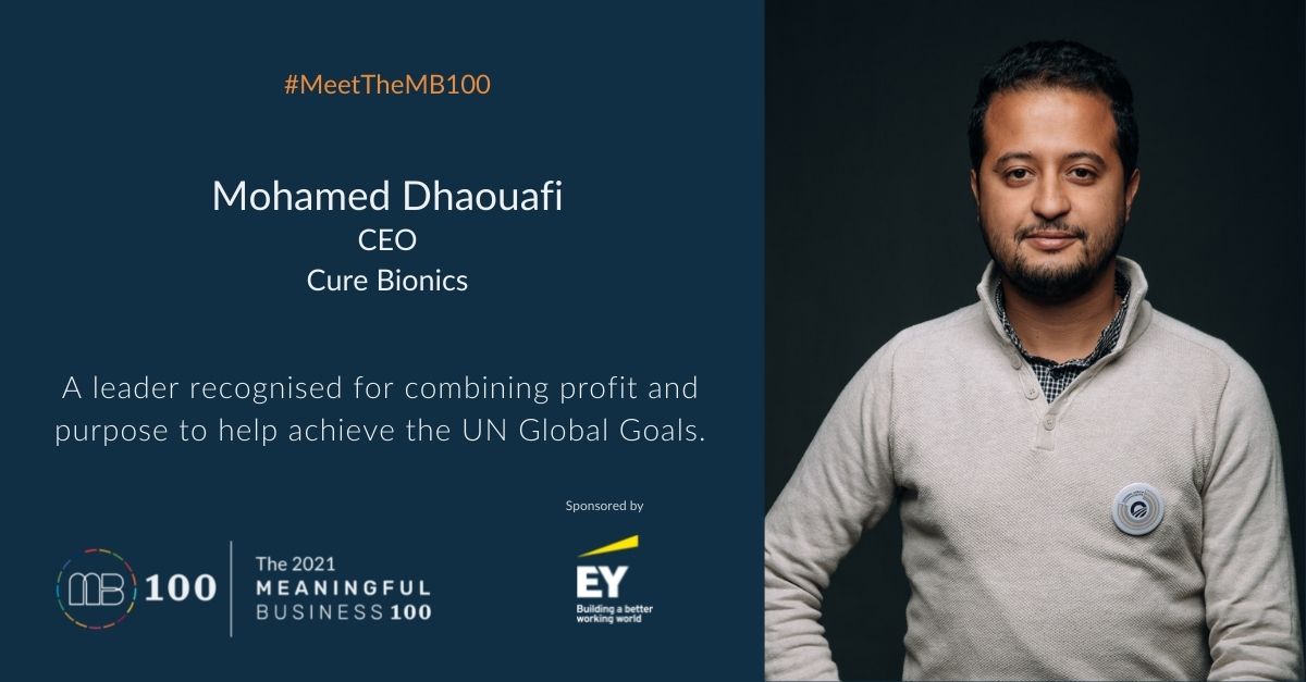 Delighted to be recognized as one of this year’s #MB100, an award celebrating leaders combining profit and purpose to help achieve the <a href="/UN/">United Nations</a> #GlobalGoals. View the 2021 winners: meaningful.business/mb-100-2021/

Led by <a href="/MB_Community/">Meaningful Business</a>, sponsored by <a href="/EYnews/">EY</a>

#MeetTheMB100