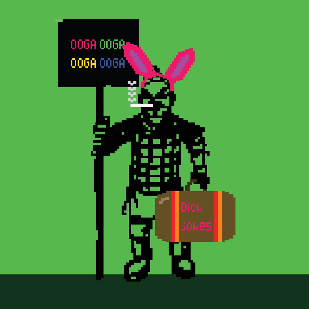 TeamTerraNFT's tweet photo. Everyone knows @0x_fxnction always has a bag load of dick jokes and a whole lot of OOGA. Always onto a weiner, so we made an honorary Terrasoldier for him https://t.co/B8qptSV5TW