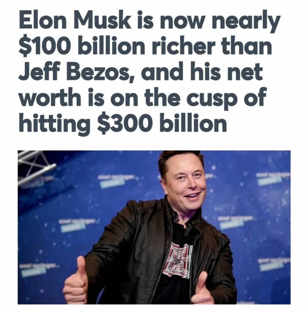 idevangsharma's tweet photo. He is Gonna be World's First Trillionaire by 2025
@elonmusk
#devspeaks https://t.co/lhooFQ9nrs