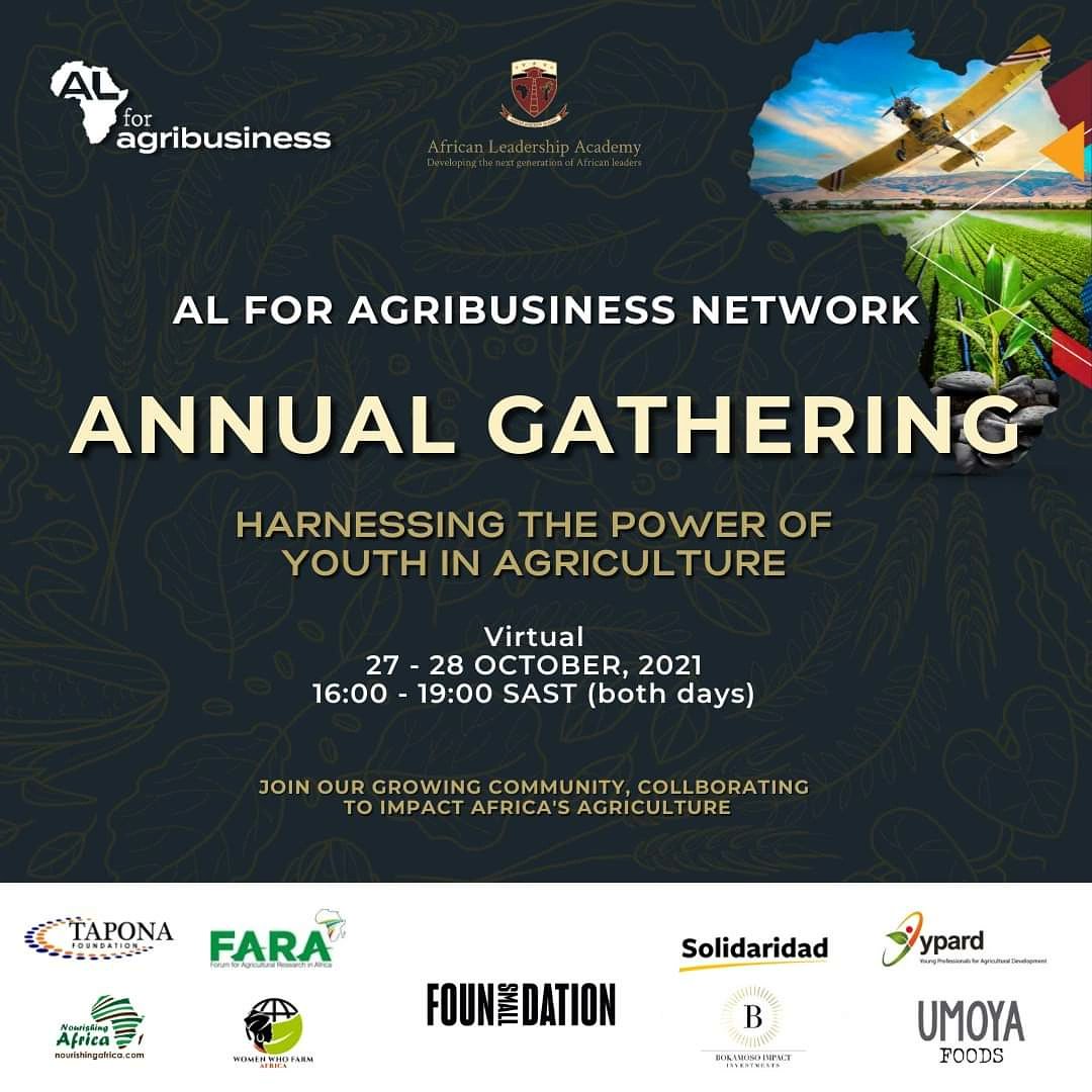 Join our esteemed partners as we explore how to harness the power of youth in agriculture.

Did you RSVP to the Gathering? What are you most looking forward to?