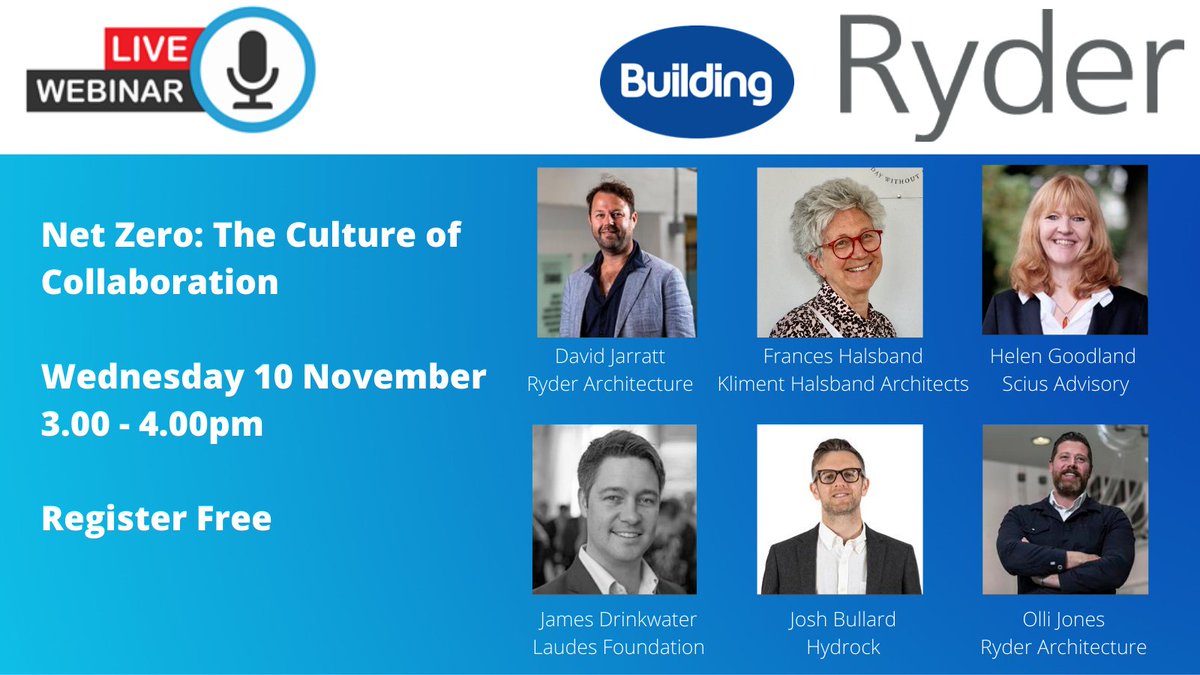 As COP26 takes centre stage it is increasingly apparent that international knowledge sharing & collaboration are critical to realising net zero. Join us for a panel discussion and Q&A session led by @Ryder1953 on 10 November exploring this + more from 3pm register.gotowebinar.com/register/89348…